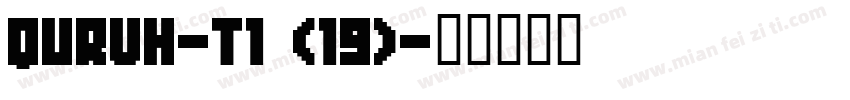 QURVH-T1 (19)字体转换